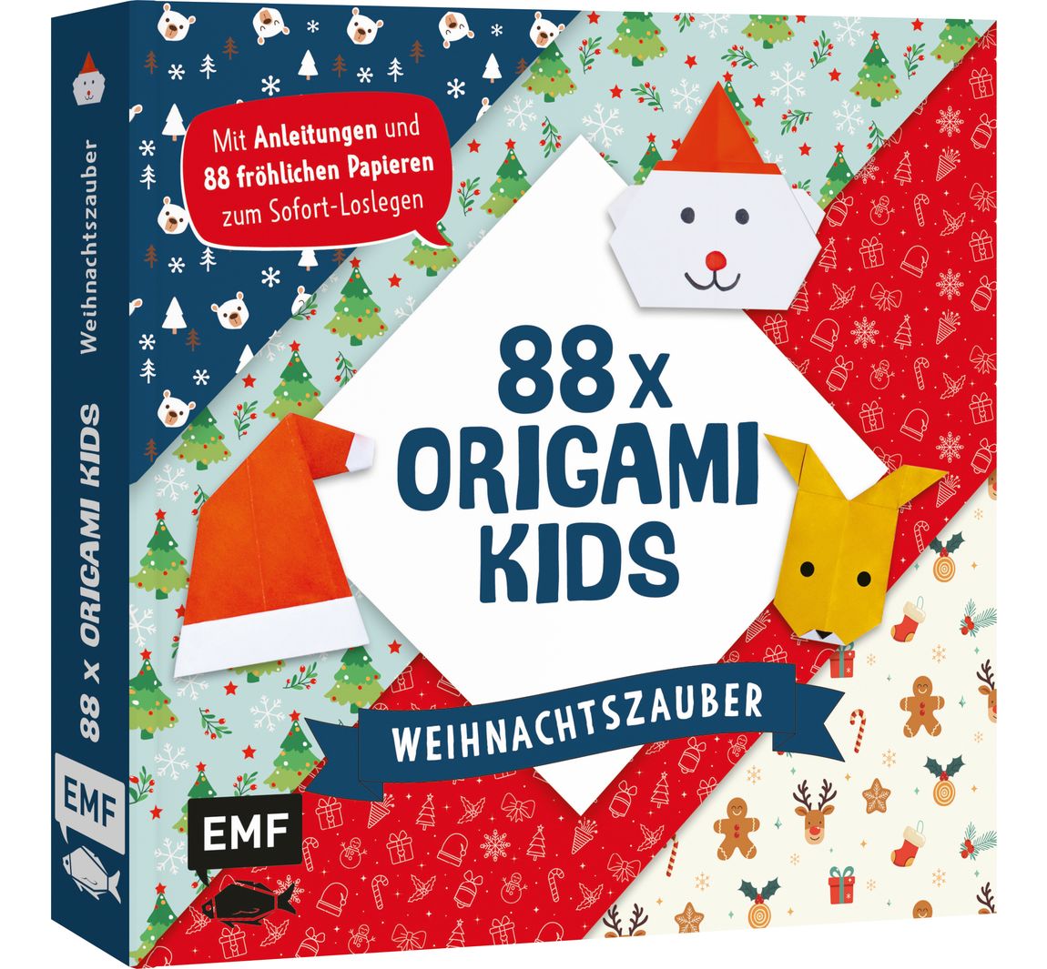 Boek "88 x Origami Kids - Weihnachtszauber"