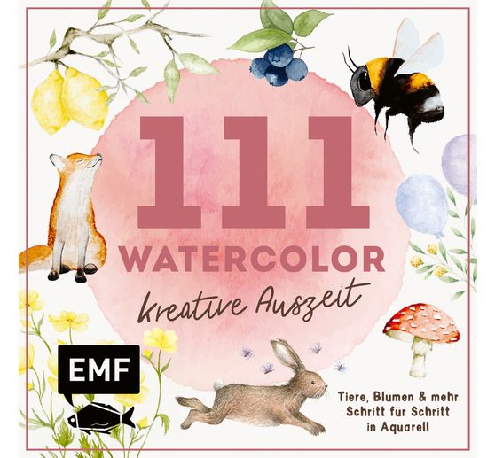 Boek "111 Watercolor - Kreative Auszeit"