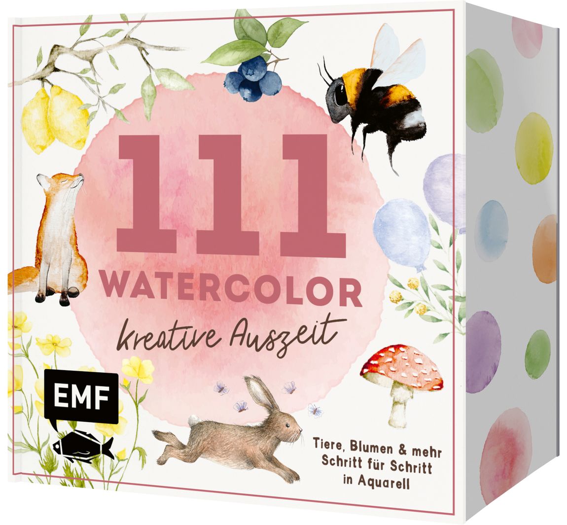 Boek "111 Watercolor - Kreative Auszeit"