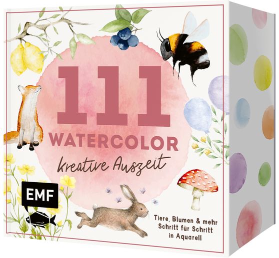 Boek "111 Watercolor - Kreative Auszeit"