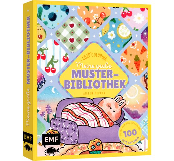 Boek "Cozy Coloring: Meine gro&szlig;e Muster-Bibliothek"