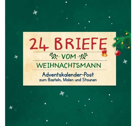 24 brieven van de Kerstman "Adventskalender Post"