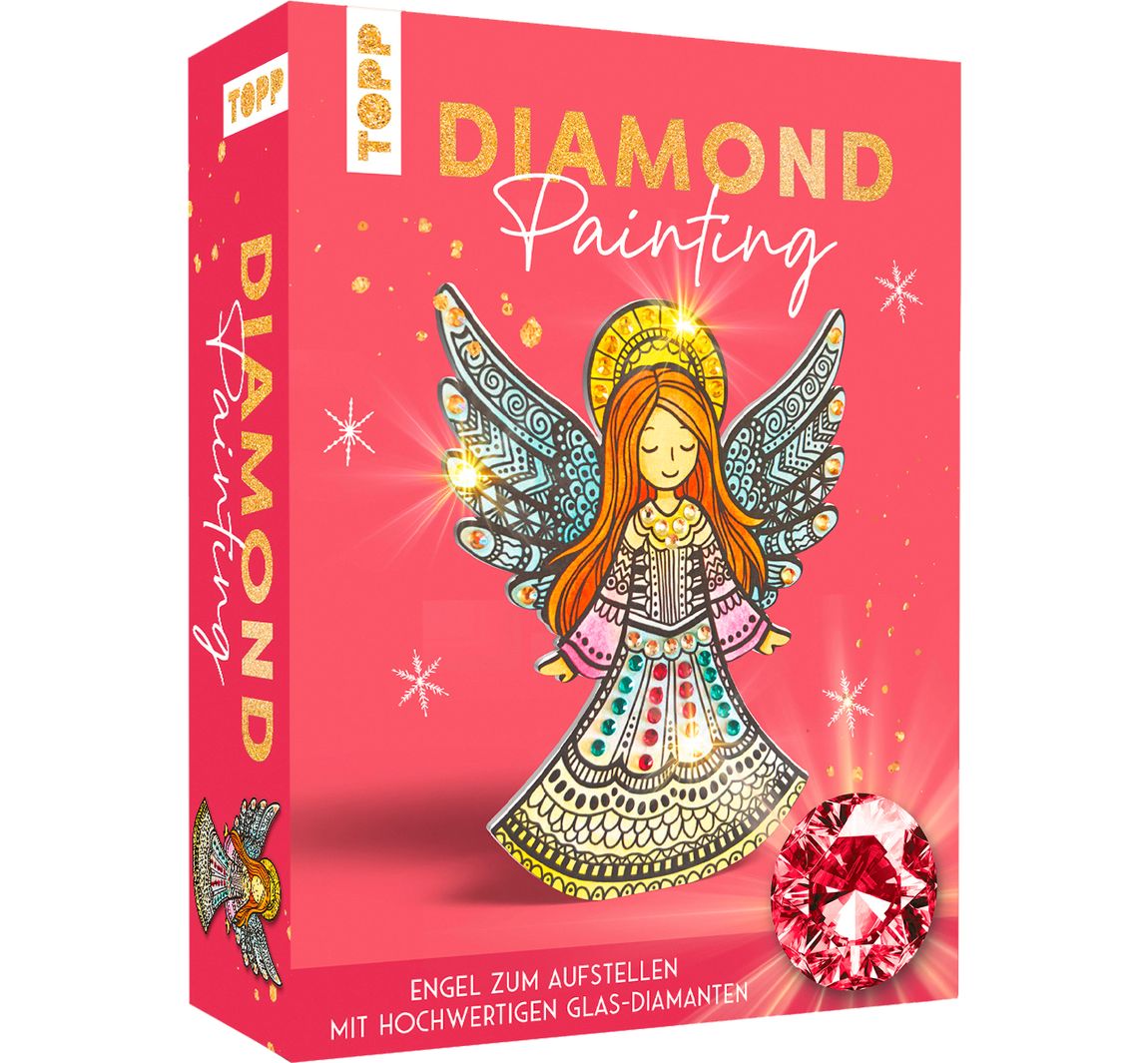 Diamond Painting set "Kerstengel"