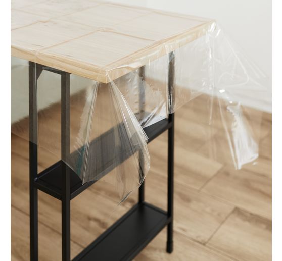VBS Table protection foil, transparent, 140 x 180 cm