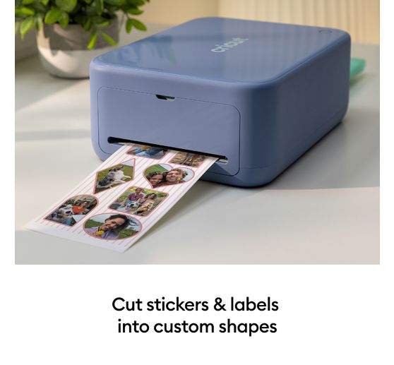 Cricut StickerPix Print + Cut Set "Photo paper + sticker sheets", 74 pcs.