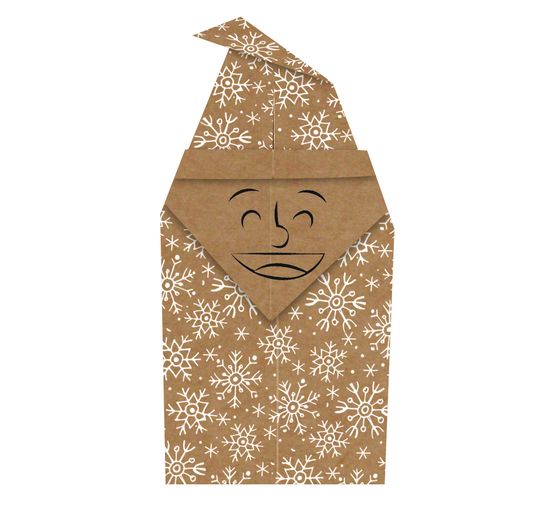 Folding sheets "Kraft paper Christmas"