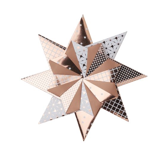Vouwpapier "X-Mas Roségoud"
