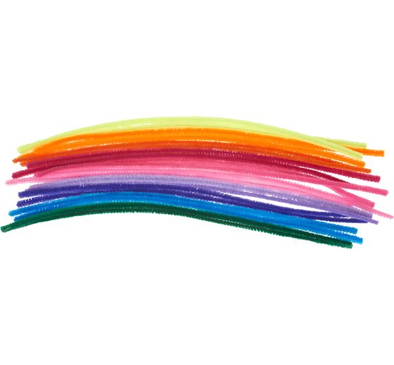 VBS Chenille wire "Colormix", 30 cm, set of 20