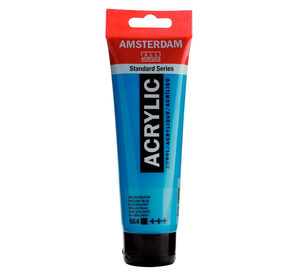 Talens AMSTERDAM Acrylverf - Briljant Blauw
