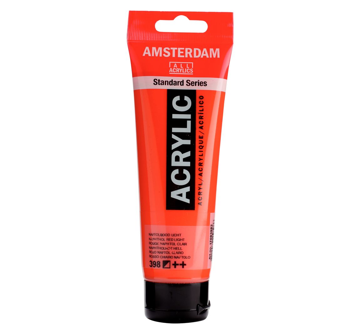 Talens AMSTERDAM Acrylverf - Naftolrood Licht