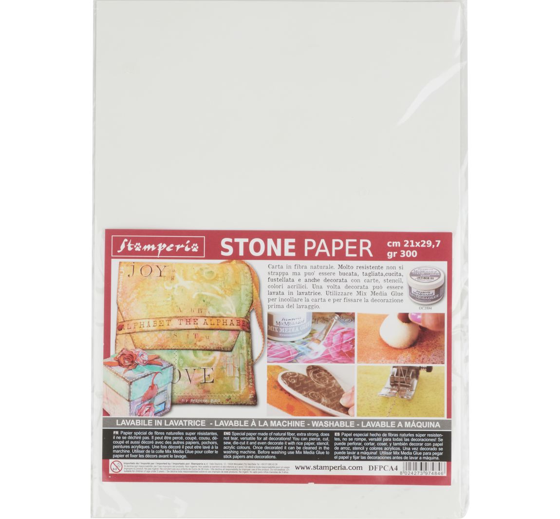 Steen papier - DIN A4