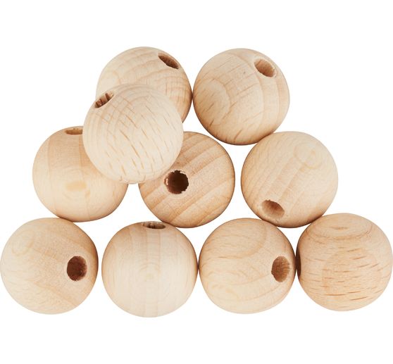 VBS Wooden balls drilled "Ø 15 mm"