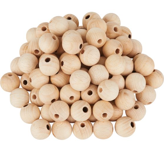 VBS Wooden balls drilled "Ø 15 mm"