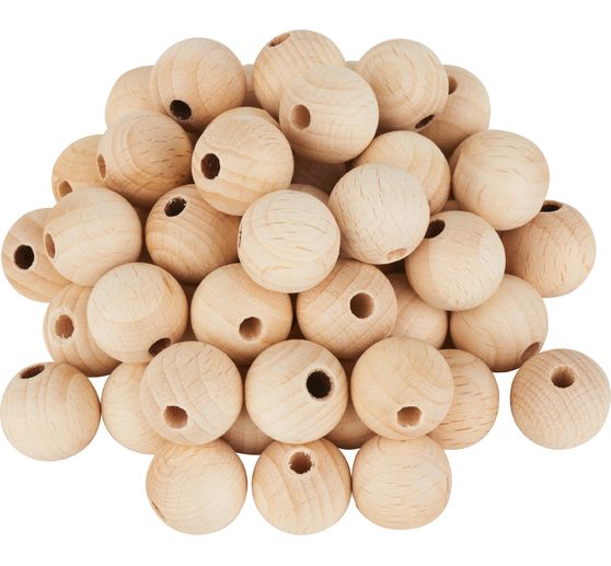 VBS Wooden balls drilled "Ø 15 mm"