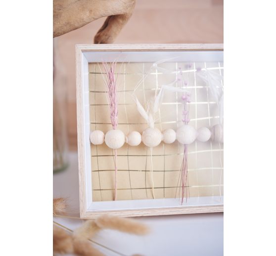 Decorative frame, approx. 21,5 x 16,5 x 4 cm