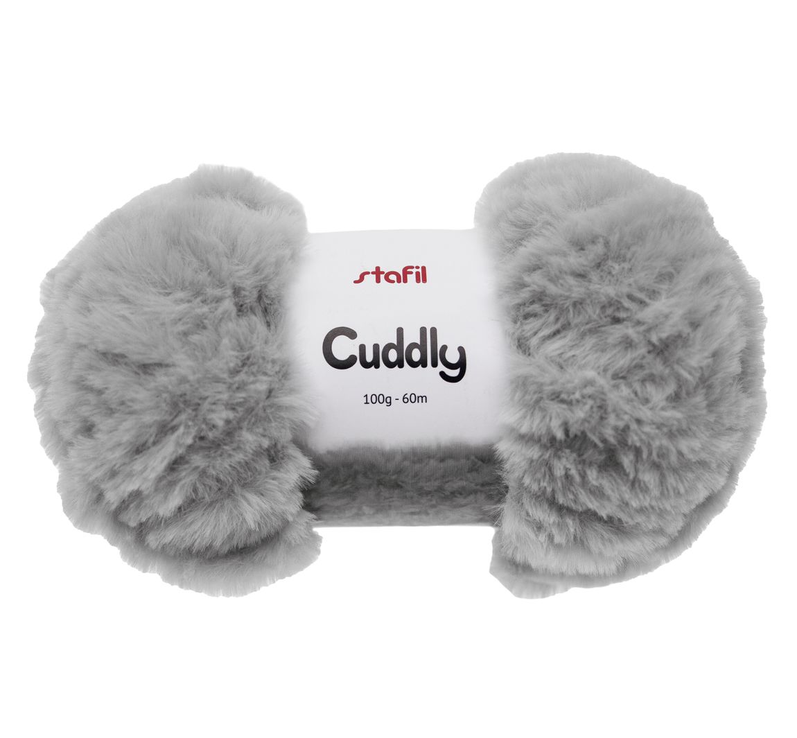 Wol "Cuddly" - Lichtgrijs