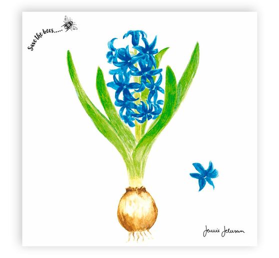 Napkin "Hyacinth."