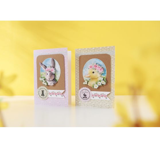 3D punching sheet book "Spring Animals"