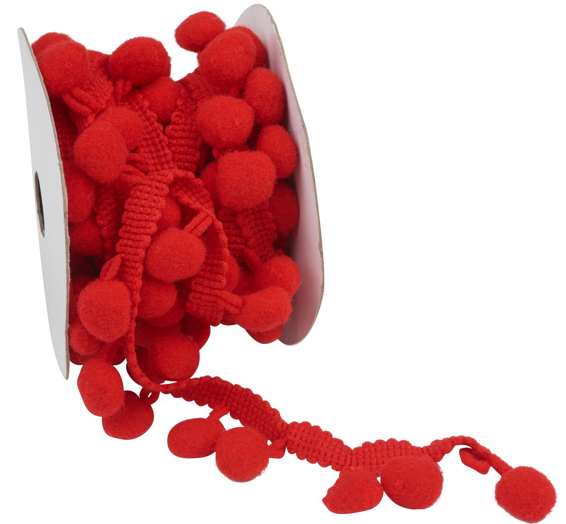 VBS Pompon rand - Rood