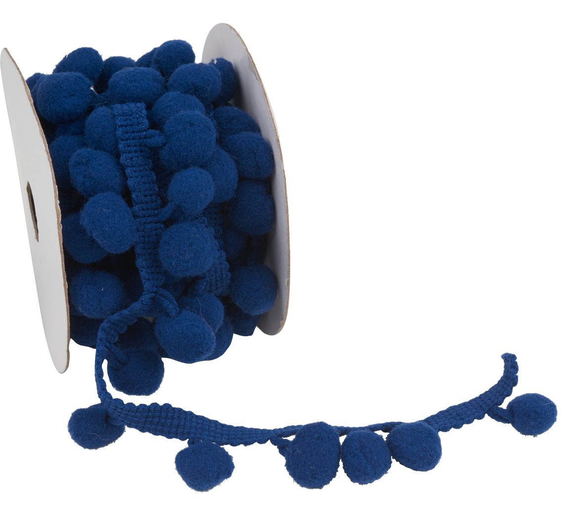 VBS Pompon rand - Blauw