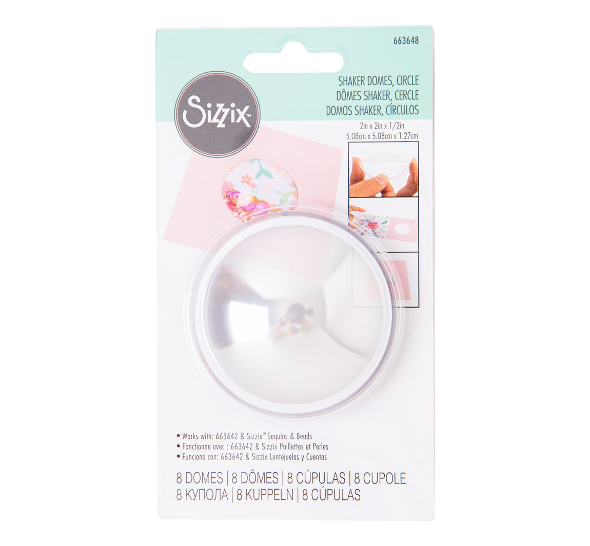 Sizzix Shaker Domes "Rond" - Small