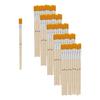 VBS Flat brush synthetic hair "Size 12", 50 pieces