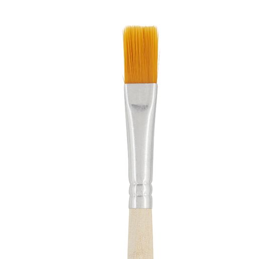 VBS Flat brush synthetic hair "Size 6", 50 pieces