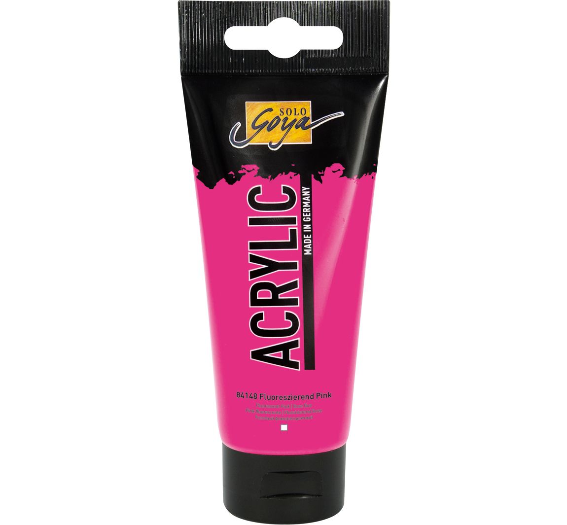 Solo Goya Acrylic - Fluorescerend-Rozig