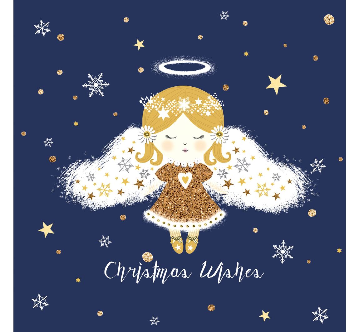 Servet "Peaceful Angel" - 5 stuks