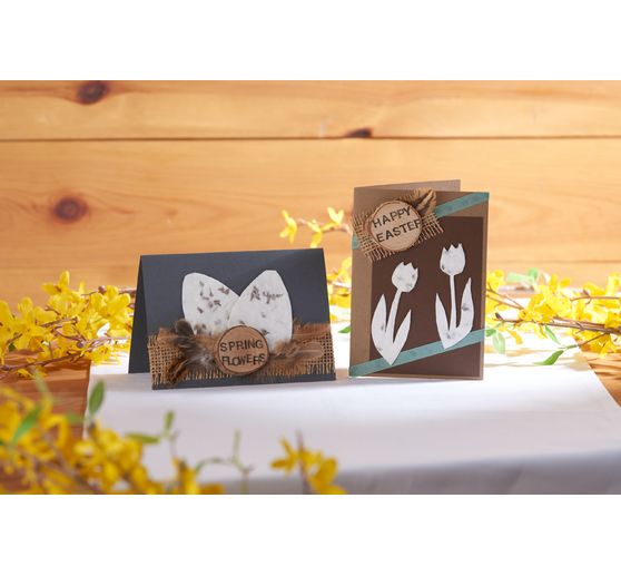 Folding board for cards, envelopes & boxes