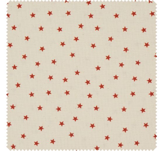 Cotton fabric country house "Stars"