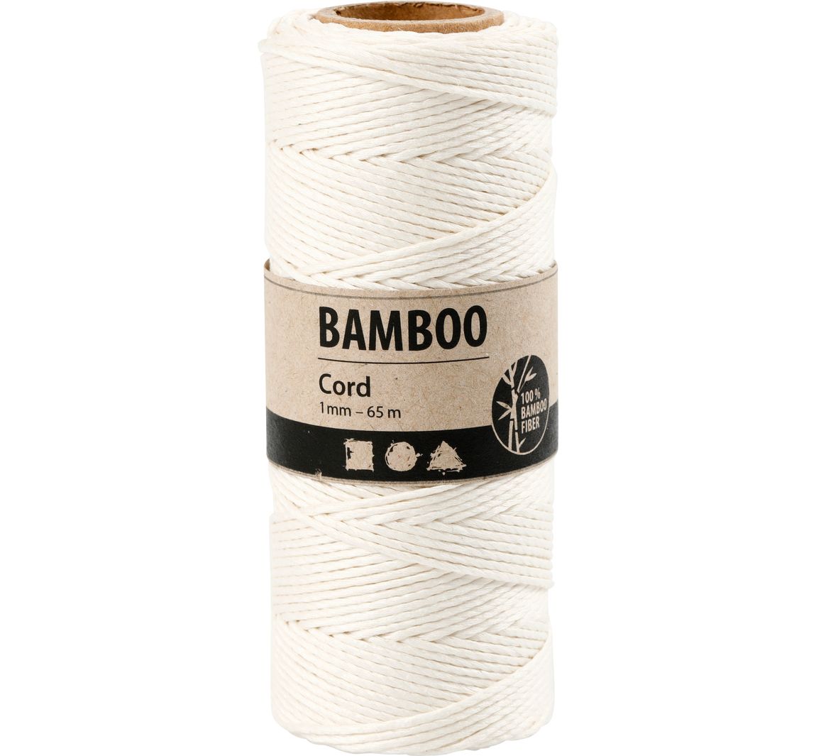 Bamboesnoer - Wit