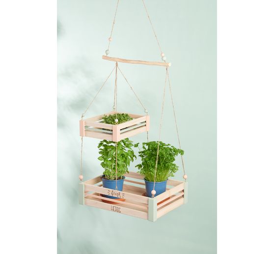 VBS Wooden boxes, flat, set of 3