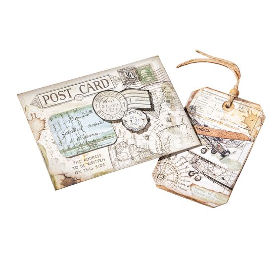 Folding board for cards, envelopes & boxes