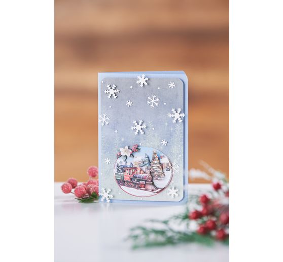 Folding board for cards, envelopes & boxes