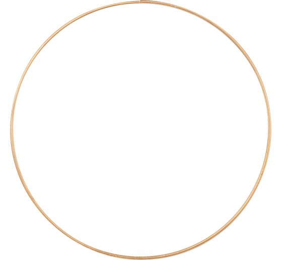 Metalen ring "Cirkel", Goudkleur