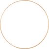 Metalen ring "Cirkel", Goudkleur