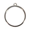 Jewellery metal frame "Round" Silver