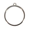 Sieraden metalen frame "Rond" Zilver