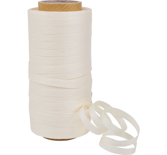 Katoen gestreept lint "Cottonfield", 5 mm
