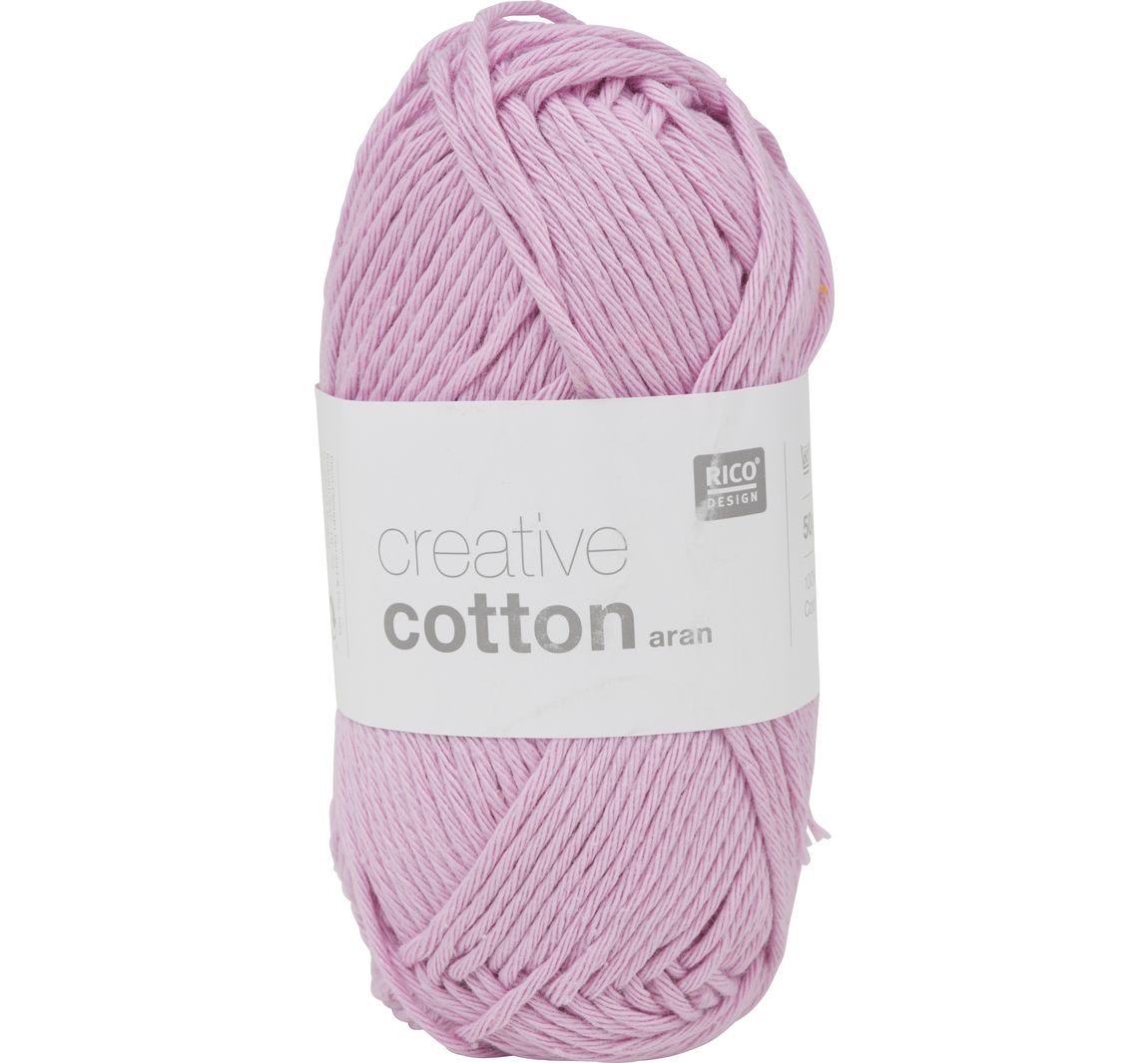 Rico Design Creative Cotton aran - Violet