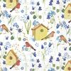 Servet "Vogelhuisjes"