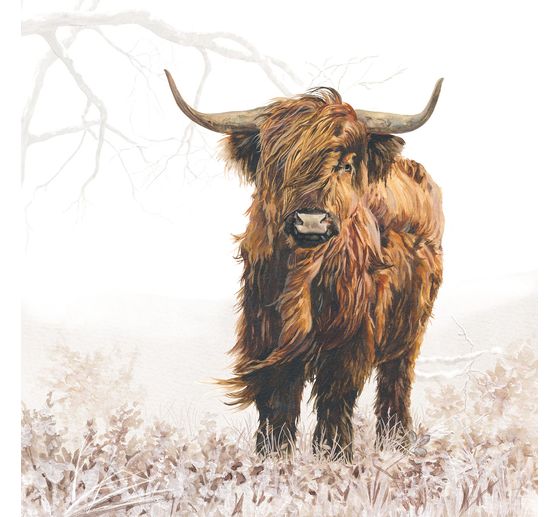 Napkin "Highland Cattle"