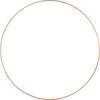 Metalen ring "Cirkel", Goudkleur