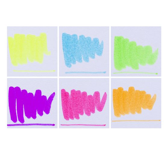 Bruynzeel Fineliners-Set, 6 stuks