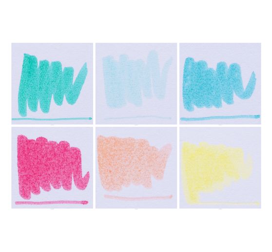 Bruynzeel Fineliners-Set, 6 stuks