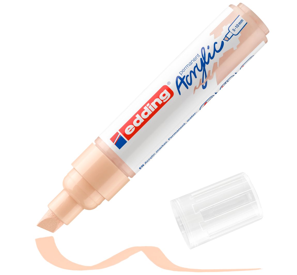edding 5000 Acrylic "Acrylmarker - Wide" - Warm beige