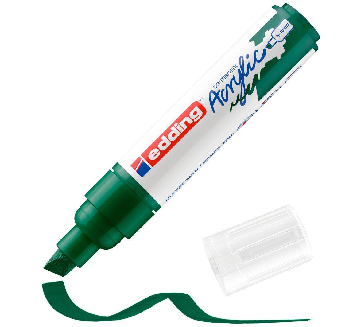 edding 5000 Acrylic "Acrylmarker - Wide" - Mosgroen