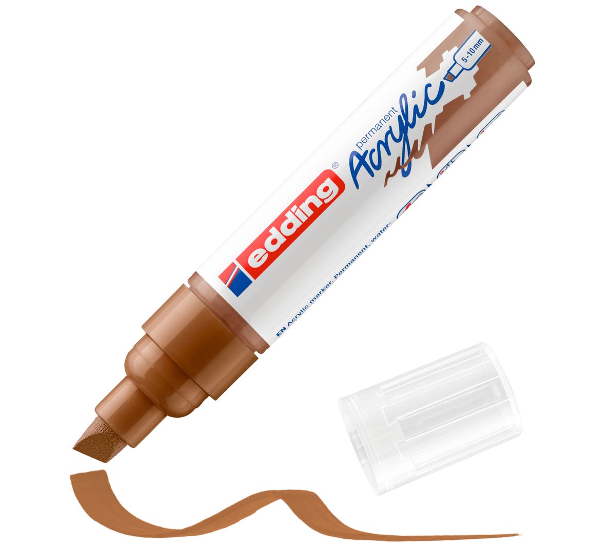 edding 5000 Acrylic "Acrylmarker - Wide" - Hazelnoot