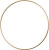 Metalen ring "Cirkel", Goudkleur